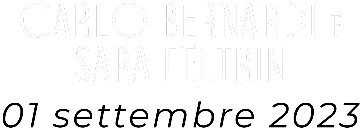 Carlo Bernardi e Sara Feltrin, 1 Settembre 2023